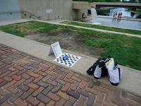  Chess Board & Clock 
