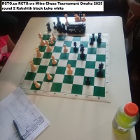  round 2 Rakshith Luke final board 